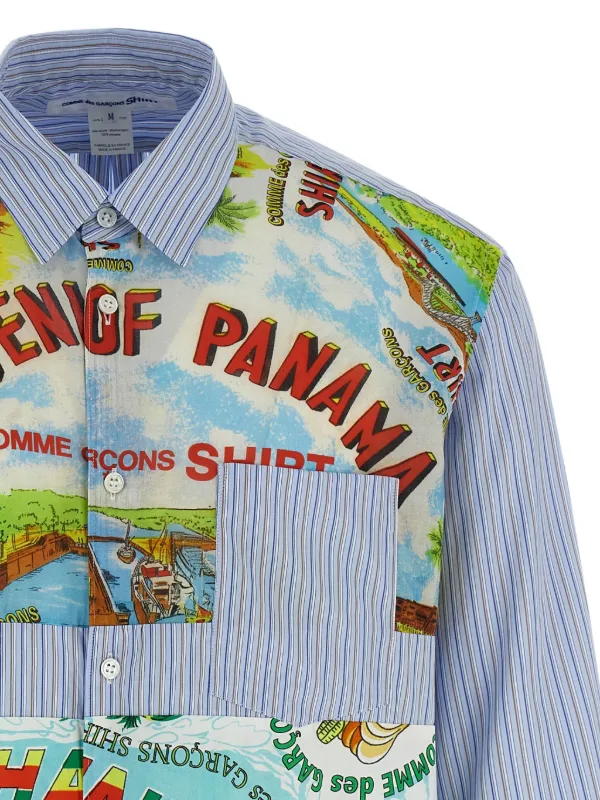 Comme Des Garçons Shirt ストライプ シャツ | ブルー | FARFETCH JP