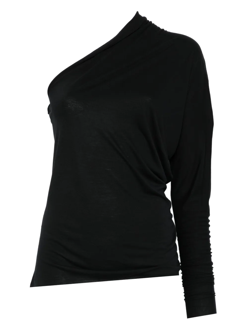 Rick Owens Lilies blouse à design asymétrique à une épaule | noir | Image 1