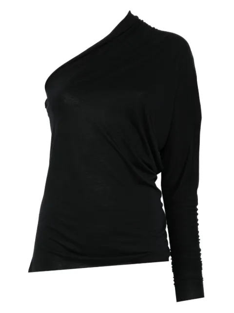 Rick Owens Lilies blusa con hombro descubierto