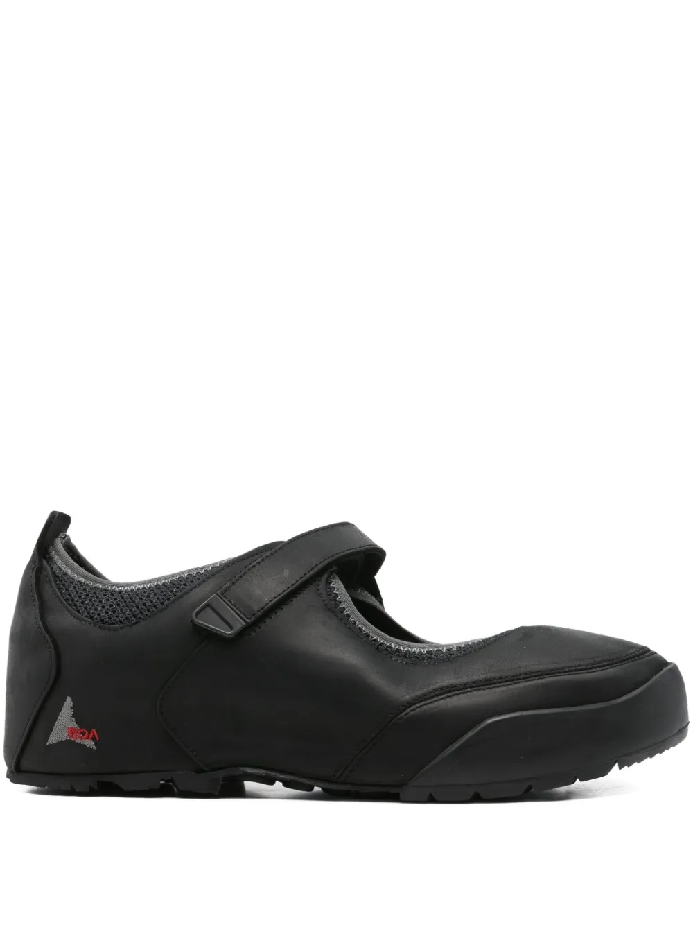 ROA leather sneakers | Black | Image 1