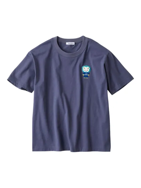 familiar embroidered-creature t-shirt