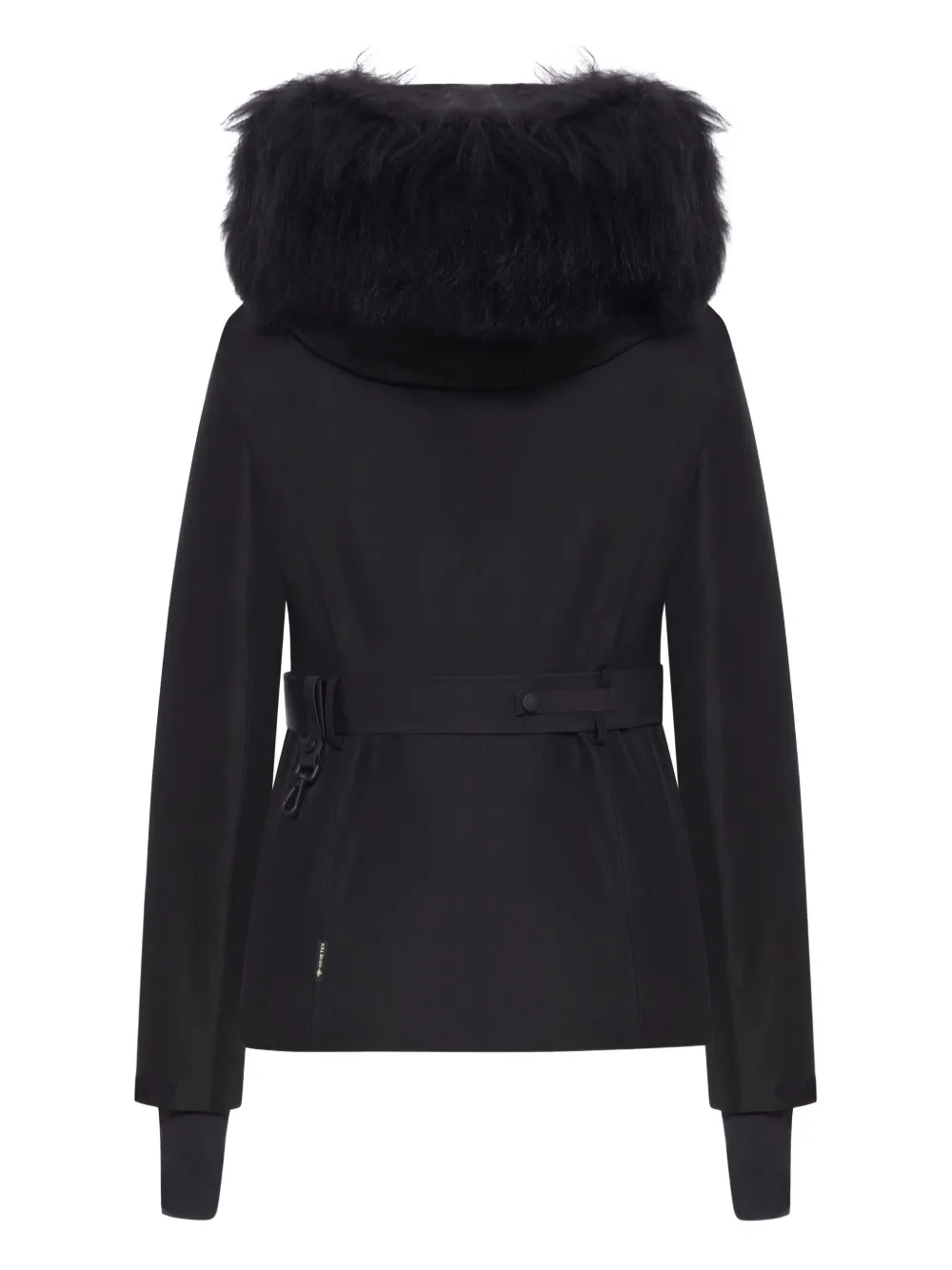 Moncler Laplance Hooded Ski Jacket In Black