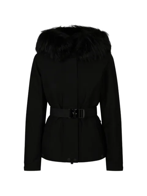 Moncler Grenoble faux-fur belted jacket
