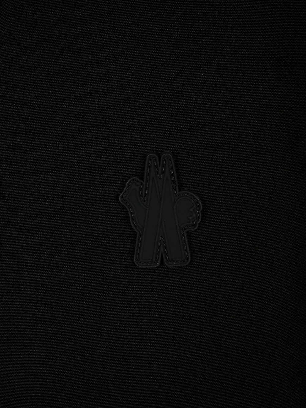Moncler Grenoble Jack met imitatiebont Zwart
