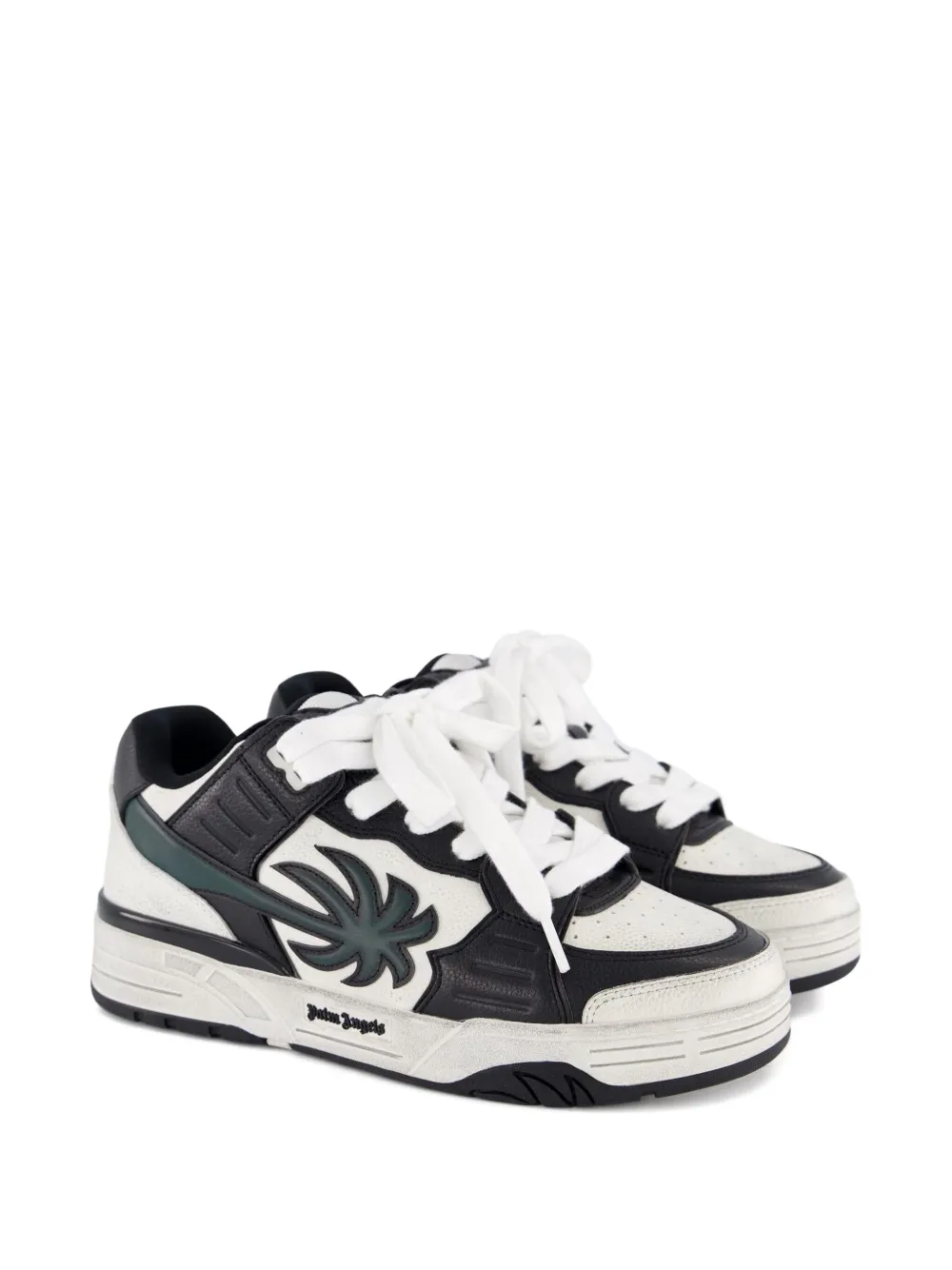 Palm Angels Venice suede sneakers White