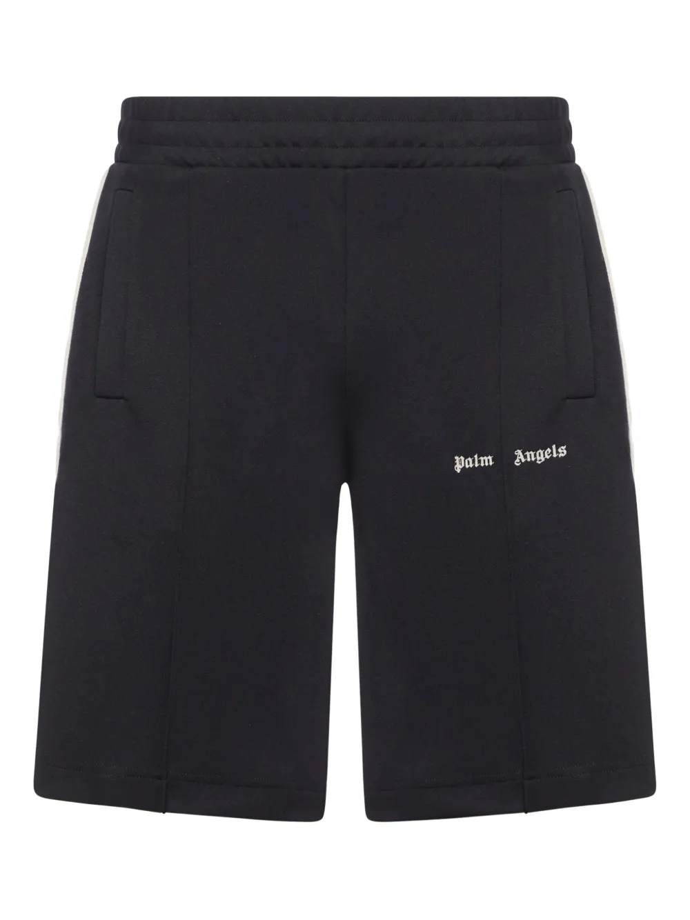 Palm Angels logo-embroidered shorts | Black | Image 1