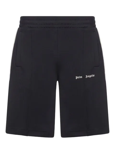 Palm Angels logo-embroidered shorts