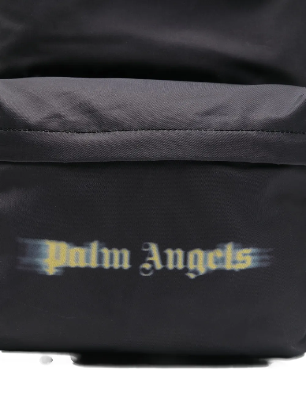 Palm Angels Logo-print Backpack In Black