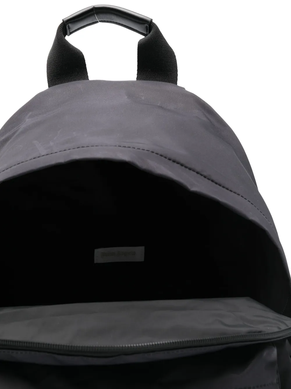 Palm Angels Logo-print Backpack In Black