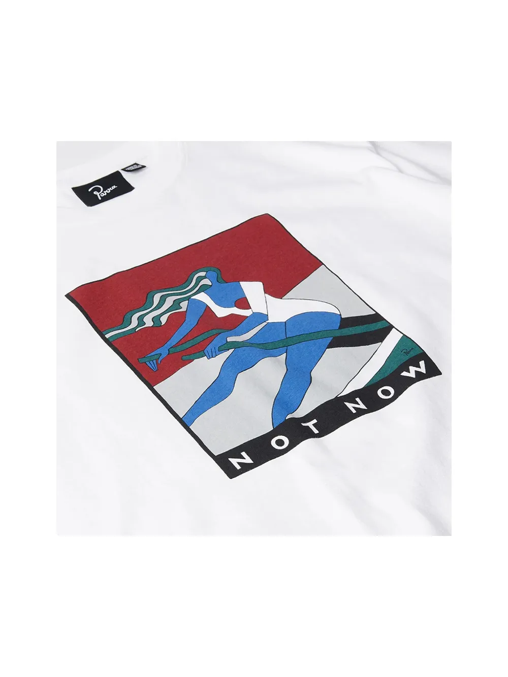 BY PARRA Into Nowhere T-shirt - Wit