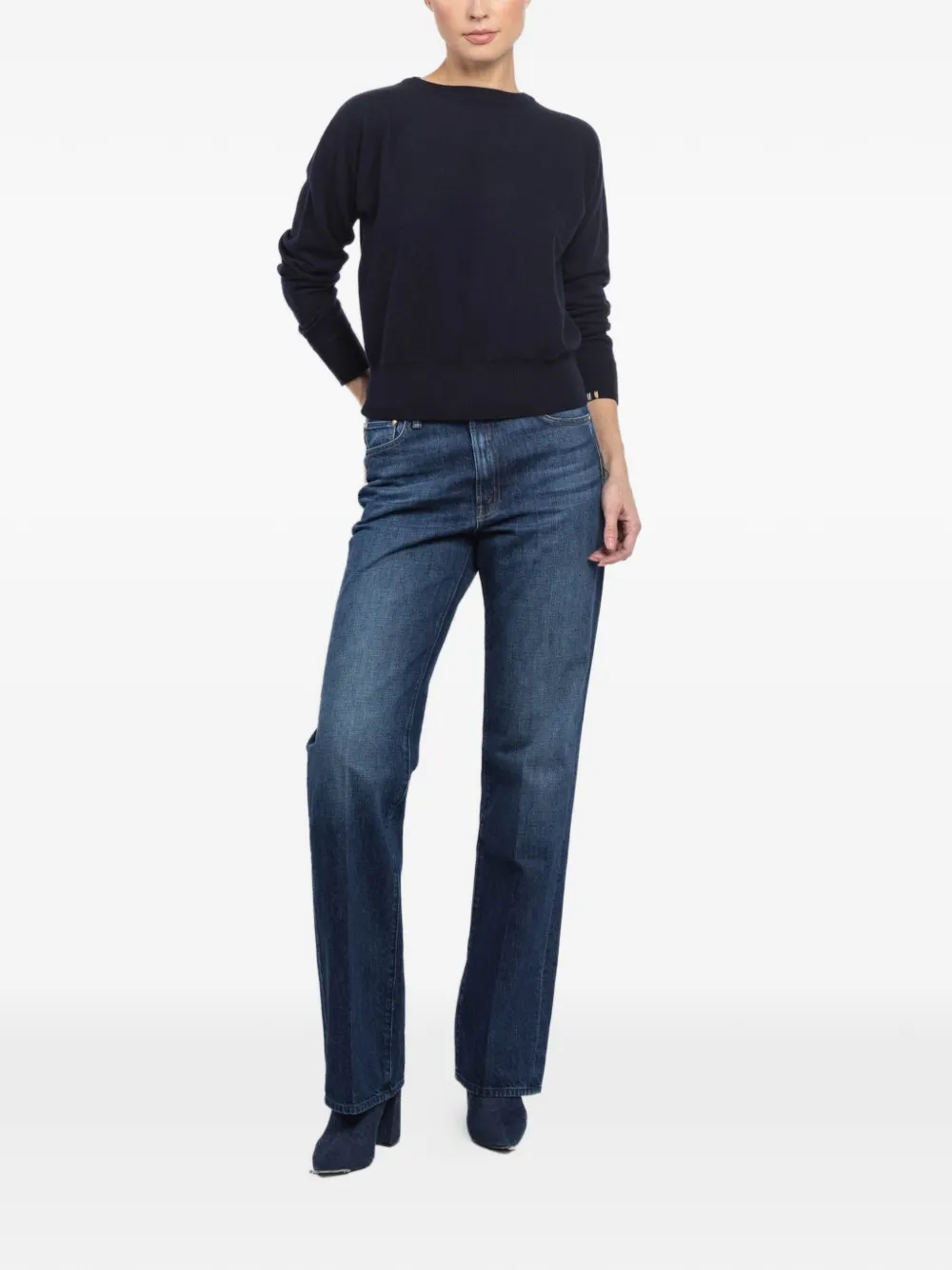 MOTHER straight-leg jeans - Blauw