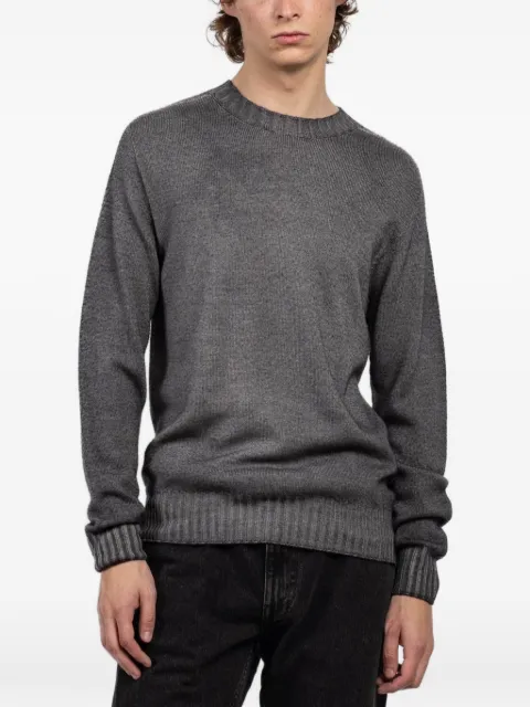 Fradi ribbed crew-neck sweater