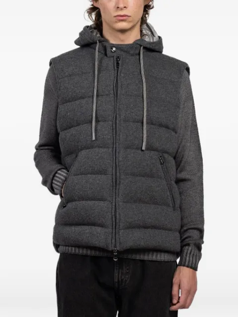 Fradi hooded padded jacket