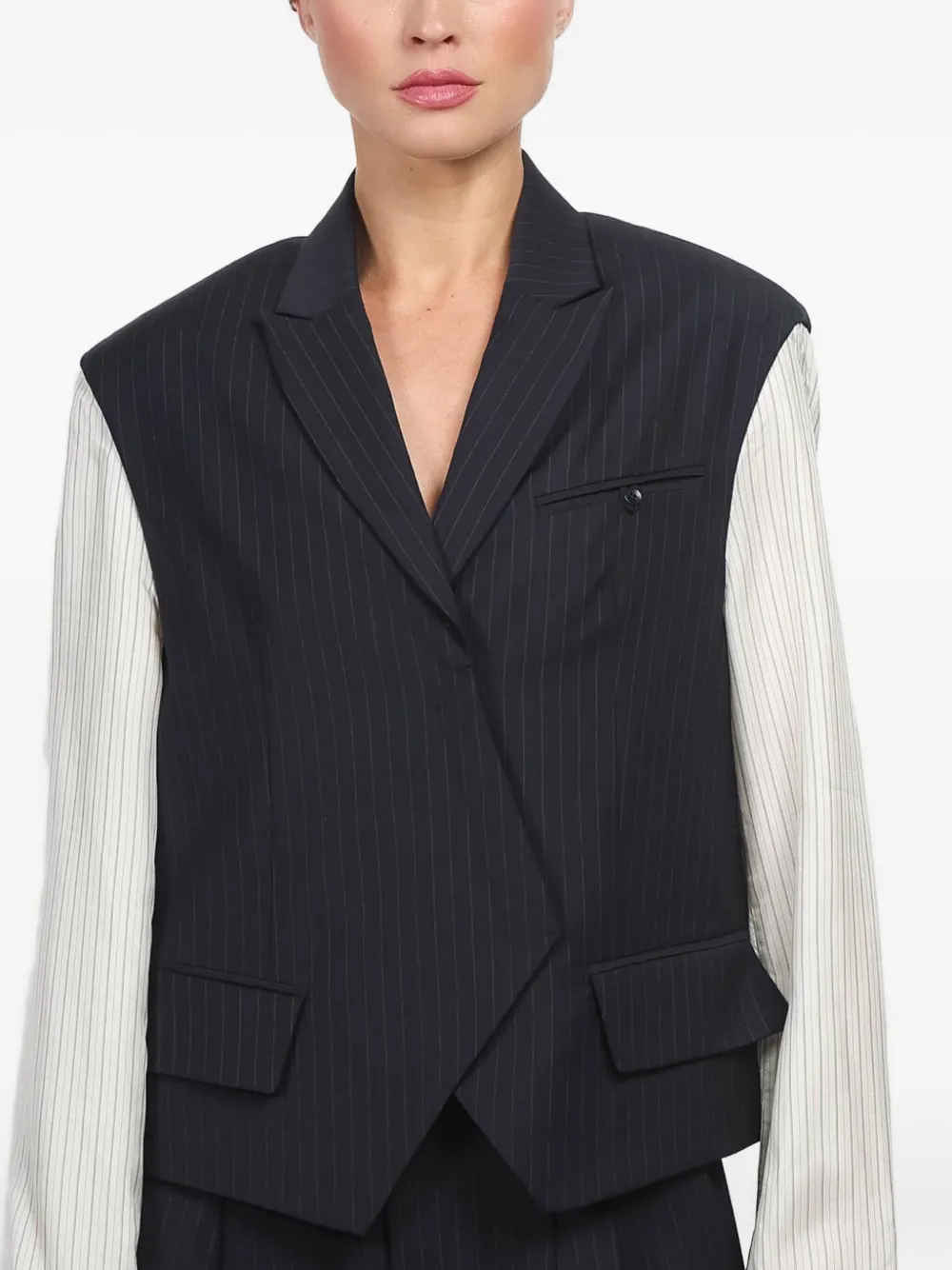 Tibi Mier Blazer In Black