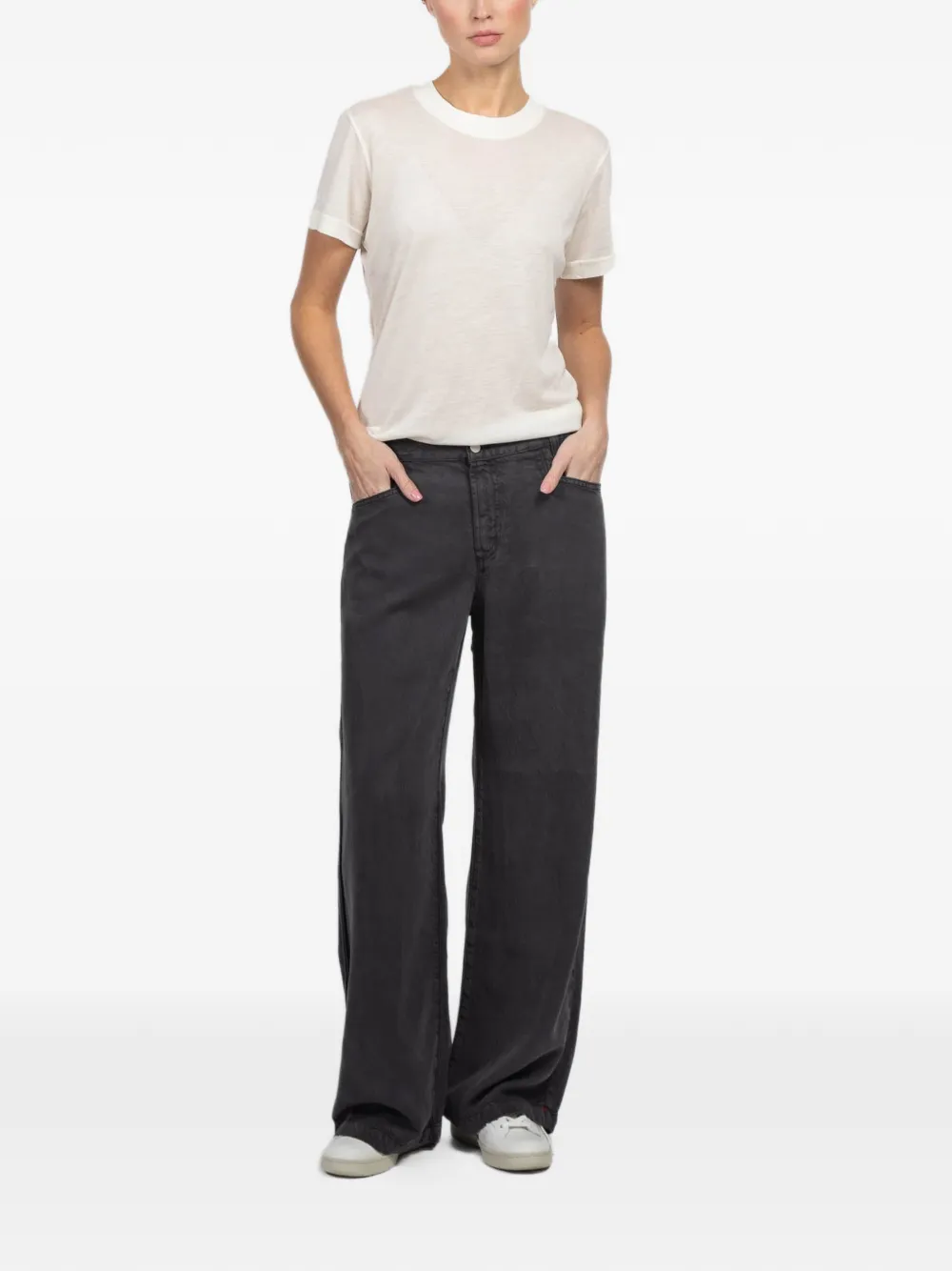 Xirena Nixon wide-leg jeans - Grijs