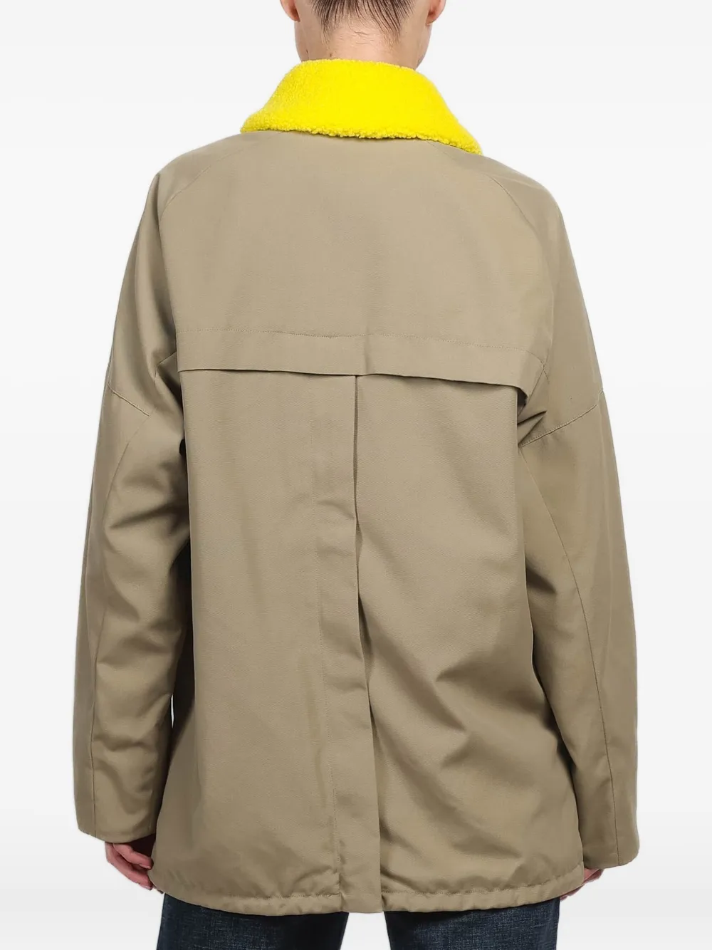 Tibi Lotte Coat In Neutral