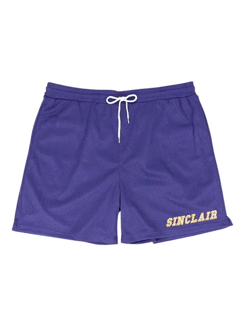 Sinclair logo-print drawstring shorts