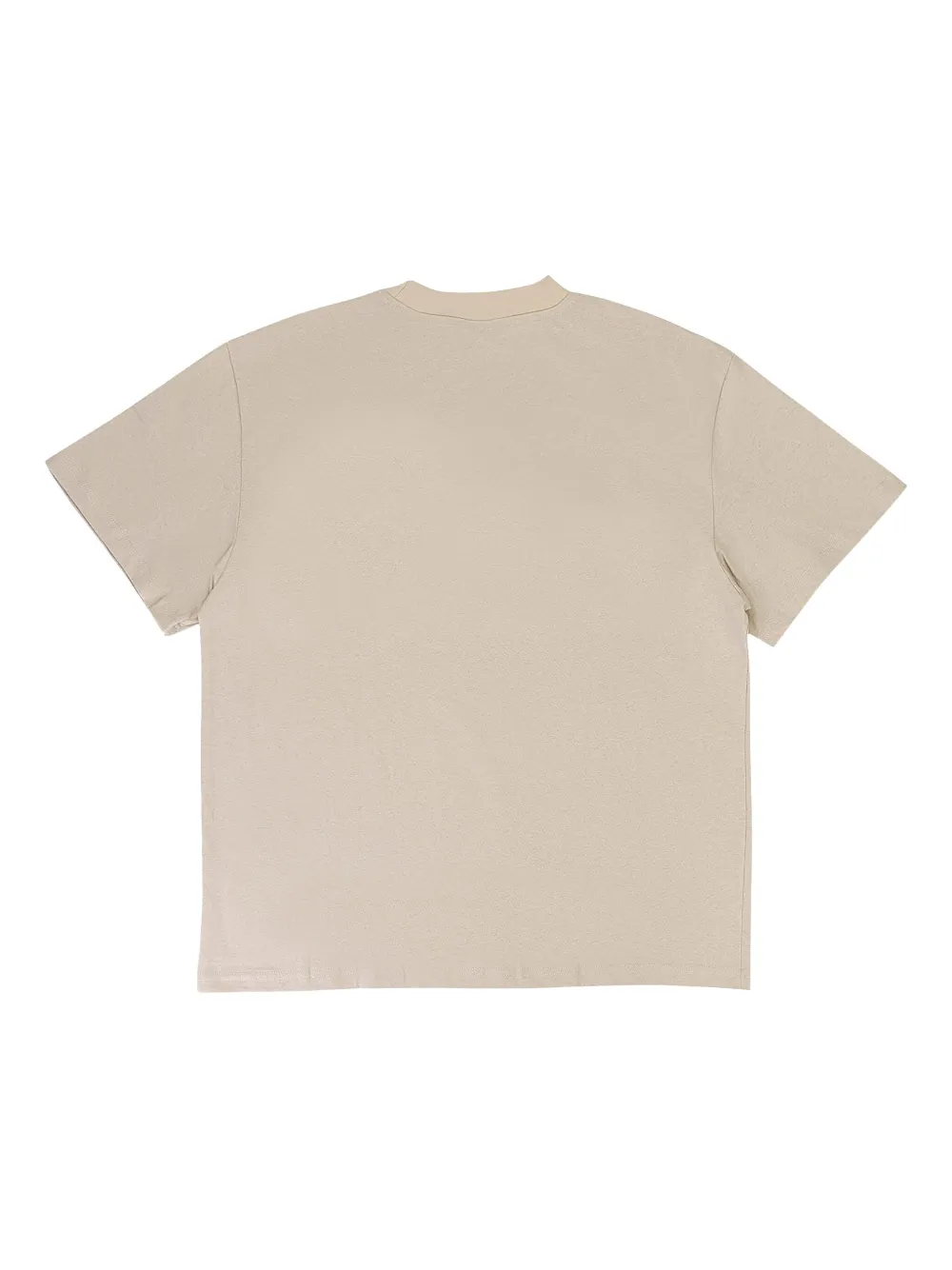 Sinclair T-shirt met geborduurd logo - Beige