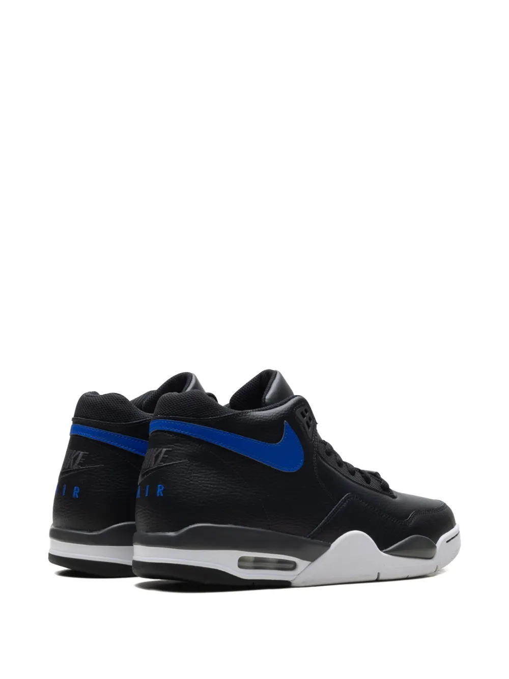 Nike Flight Legacy "hyper Blue" Sneakers In Black