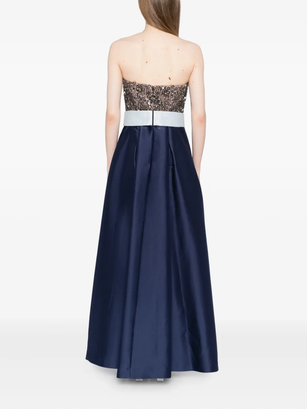 Sachin & Babi Colette Abendkleid In Blue