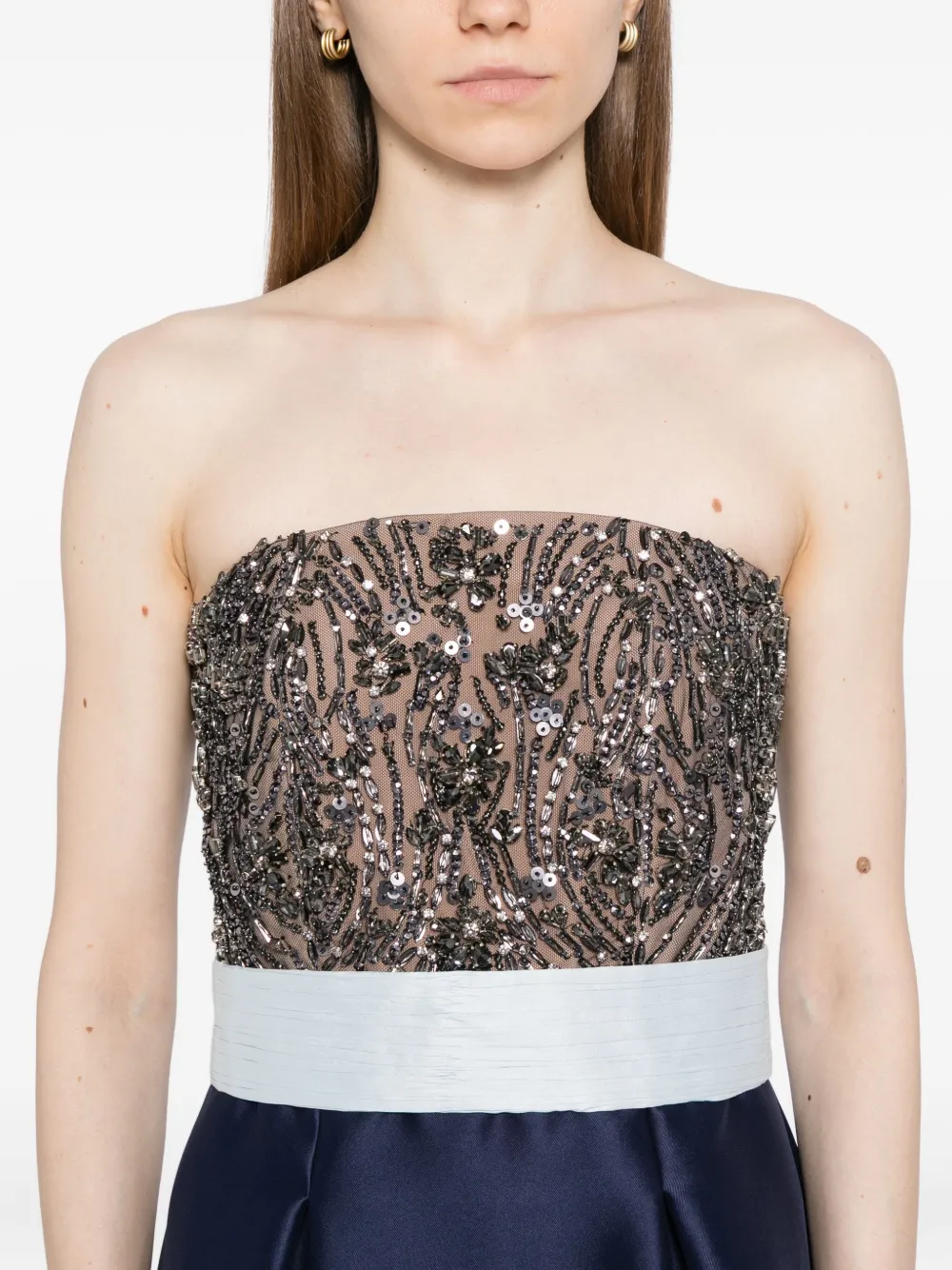Sachin & Babi Colette Abendkleid In Blue