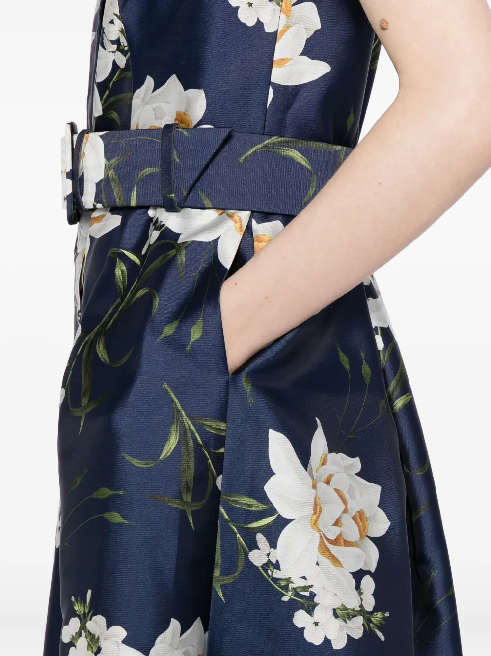 Sachin & Babi Marta Gown In Blue