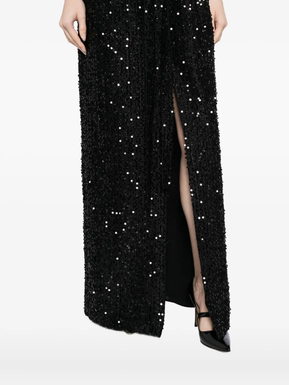 Sachin & Babi Sylvain avondjurk Zwart