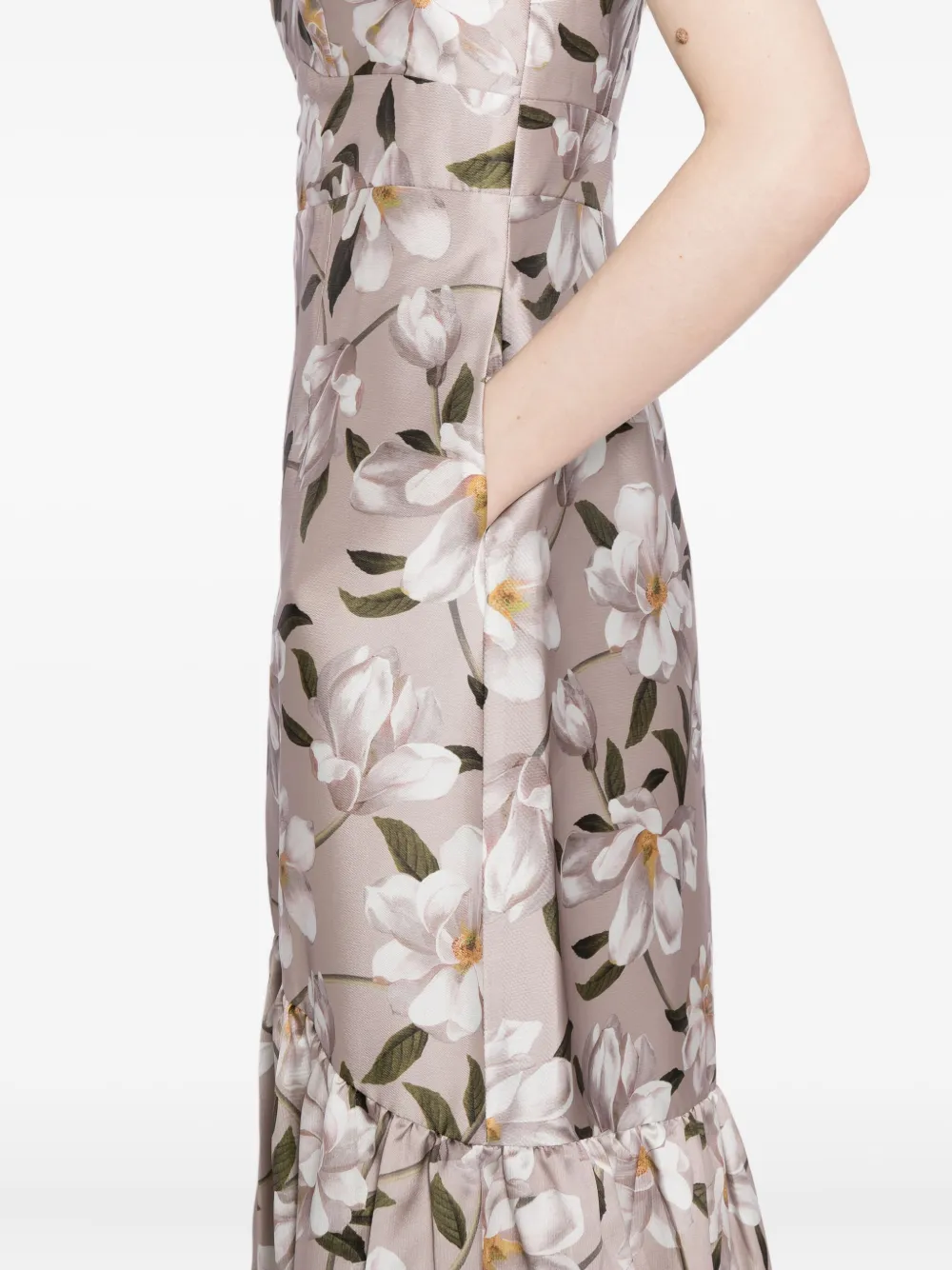 Sachin & Babi Rori Gown In Neutral
