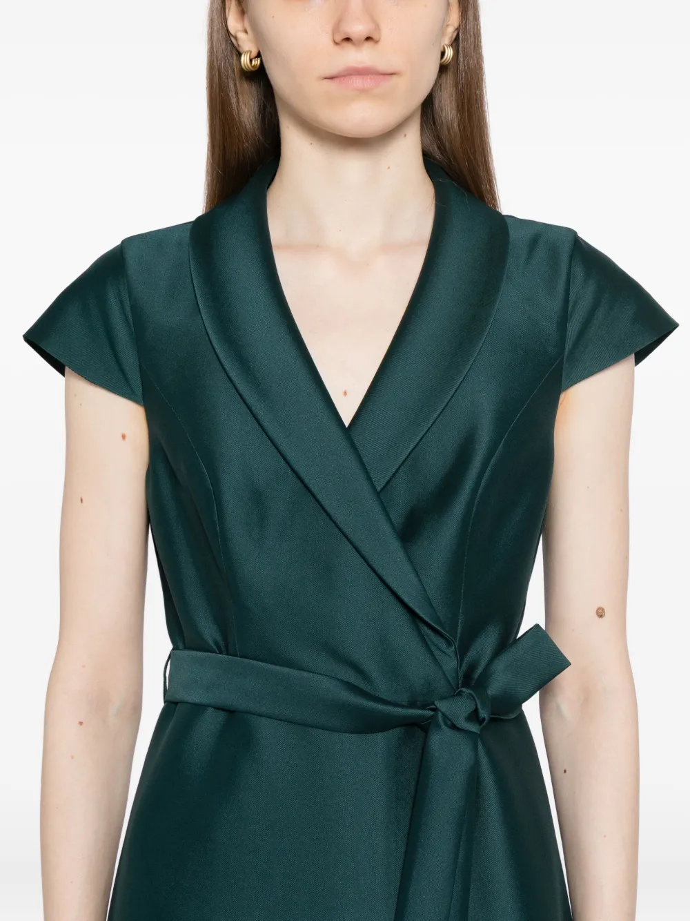 Sachin & Babi Etienne Gown In Green