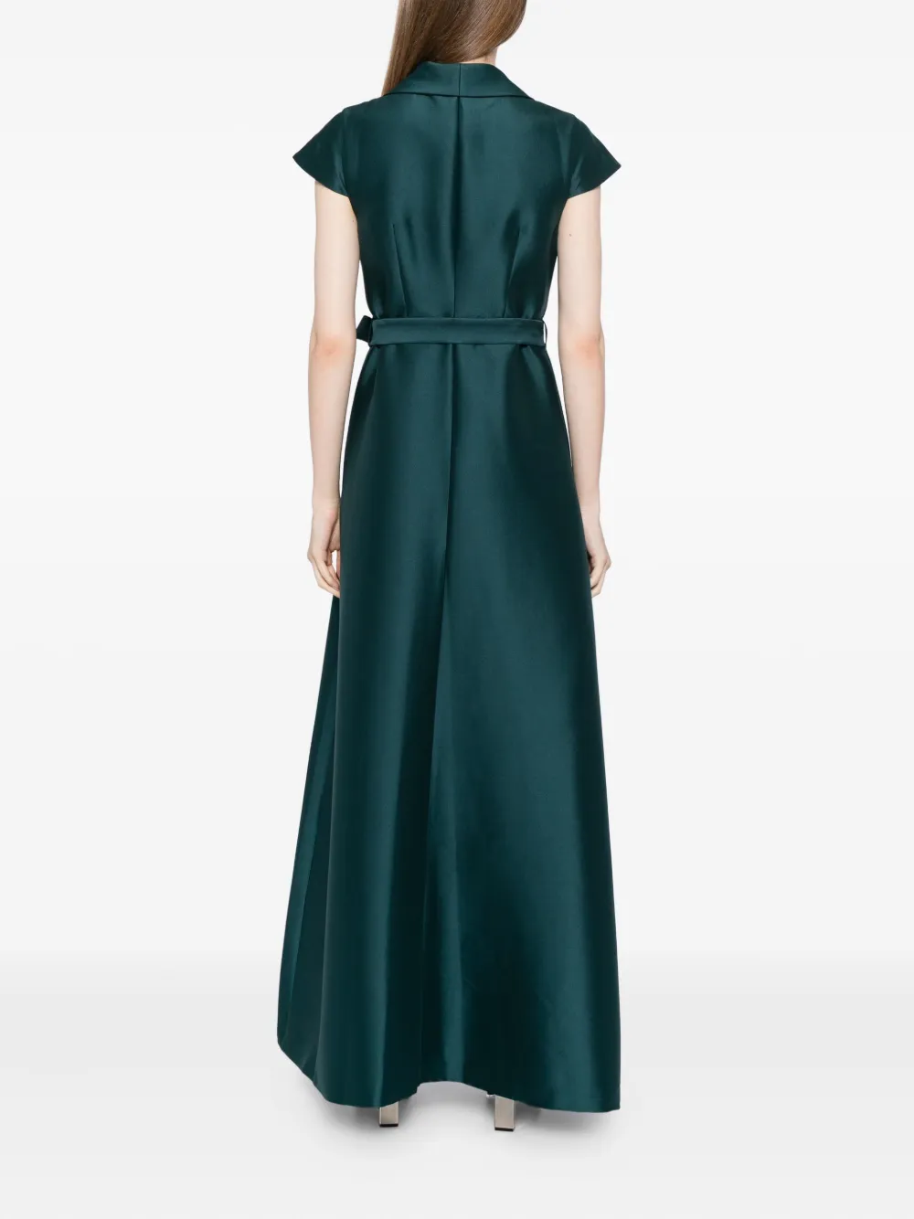Sachin & Babi Etienne Gown In Green
