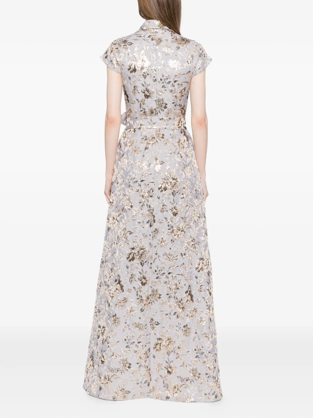 Sachin & Babi Honora Gown In Gray