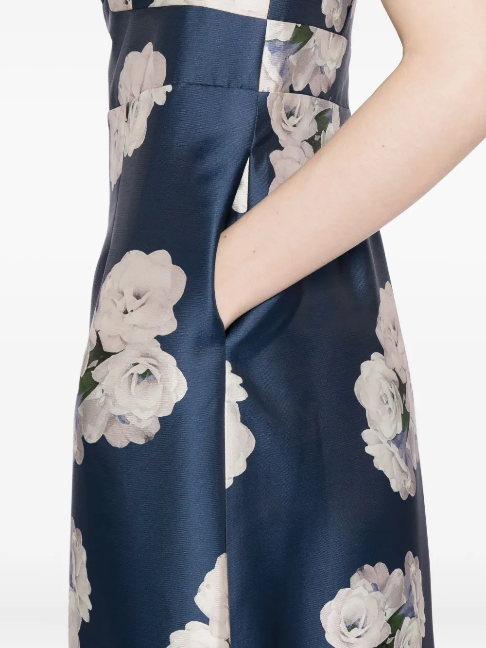 Sachin & Babi Rori Gown In Blue