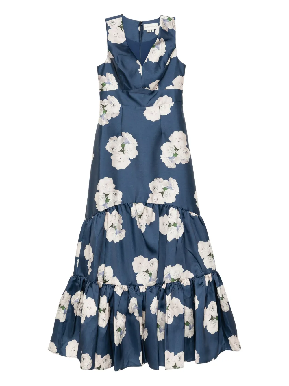 Sachin & Babi Rori Gown In Blue