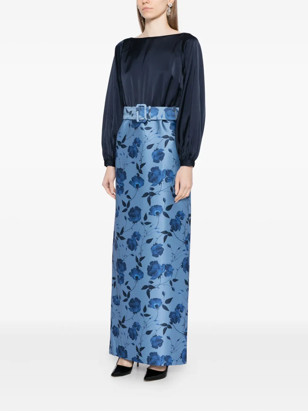 Sachin & Babi Astor avondjurk Blauw