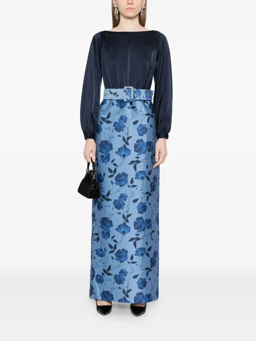 Sachin & Babi Astor avondjurk - Blauw