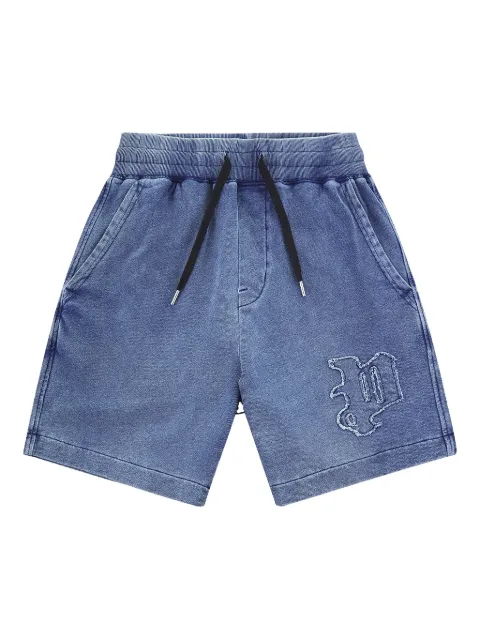 Purple Brand embroidered-logo shorts