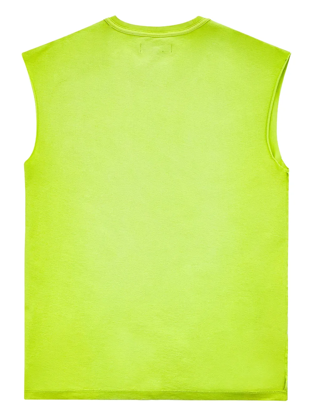 Purple Brand Good News mouwloos T-shirt met grafische print - Groen