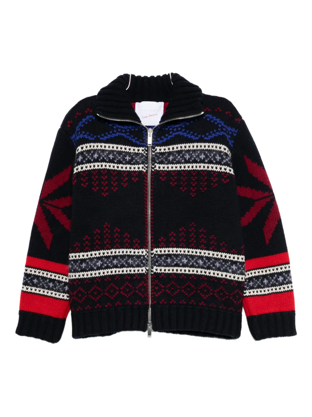 Giada Benincasa zip-up cardigan | Blue | Image 1