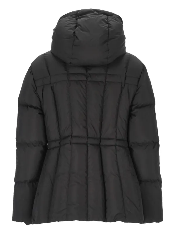 Moncler フーデッド キルティング パデッドジャケット | ブラック