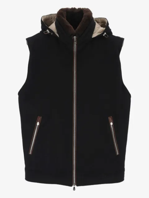 Brunello Cucinelli chaleco con capucha