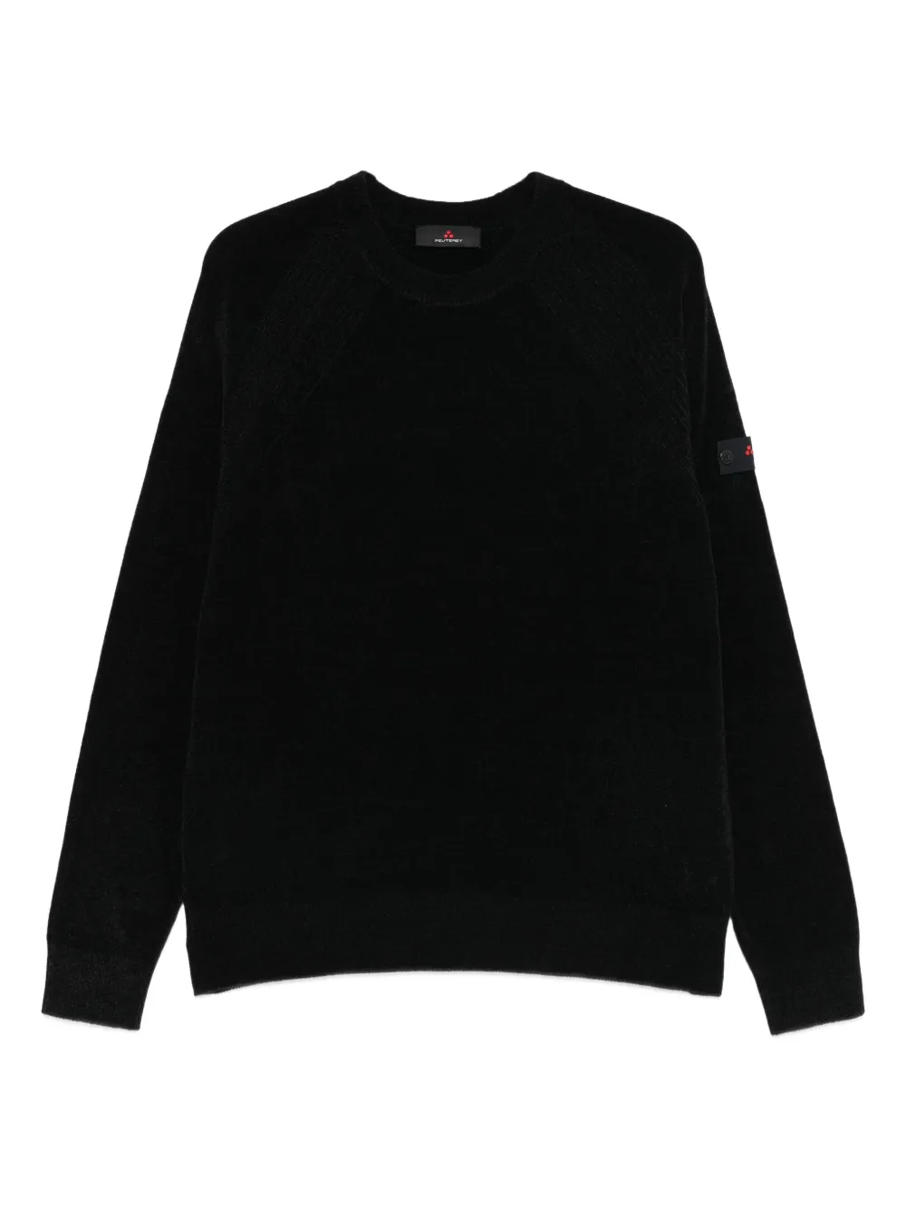 Peuterey sudadera texturizado con cuello redondo | negro | Image 1