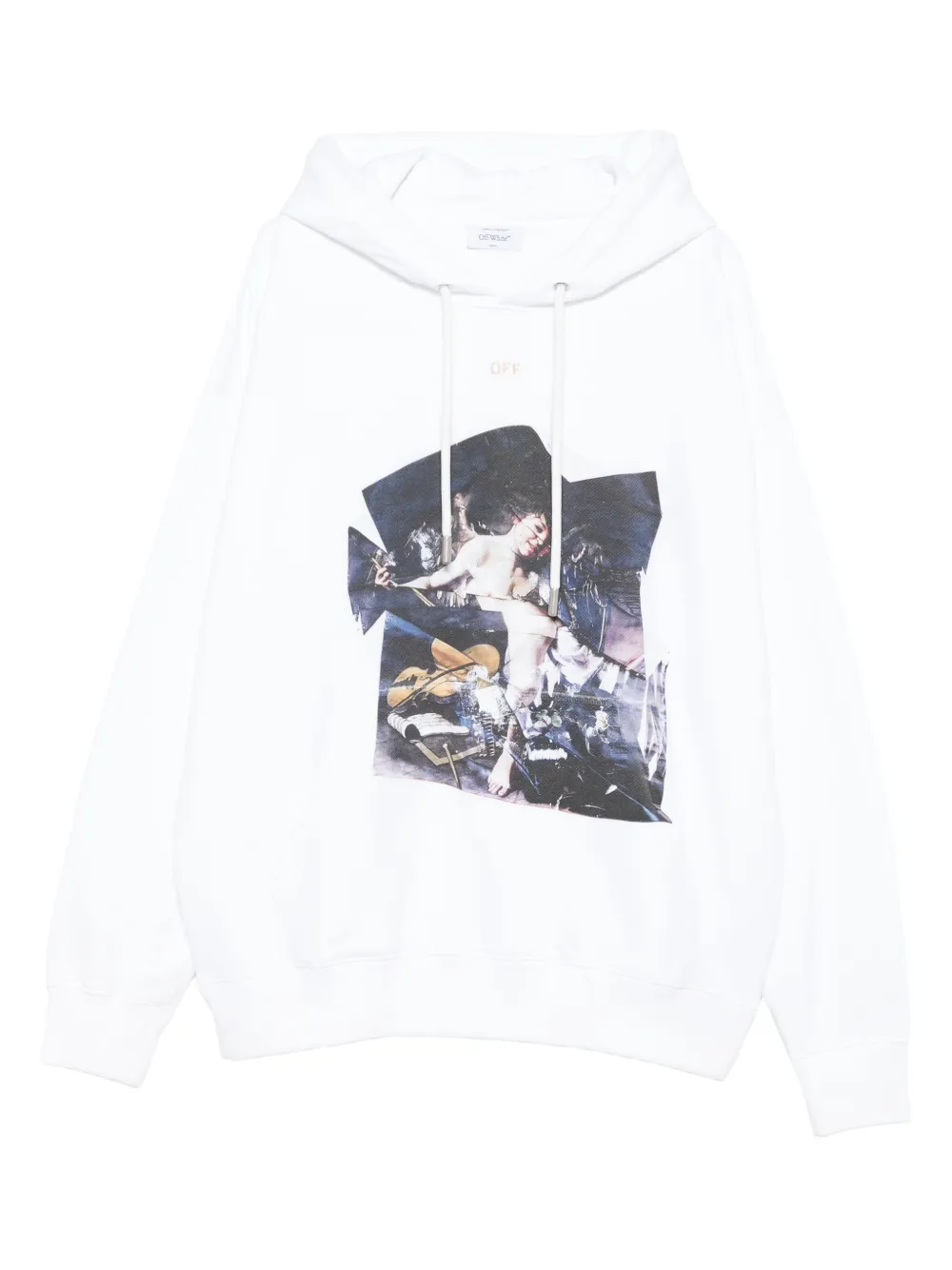 Off-White hoodie con estampado gráfico | blanco | Image 1
