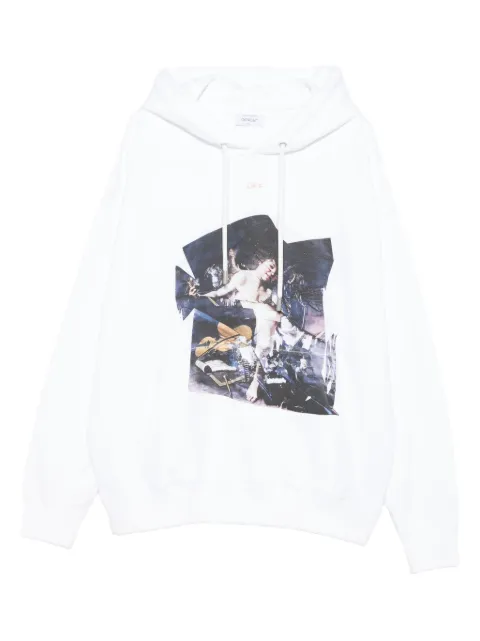 Off-White graphic-print hoodie