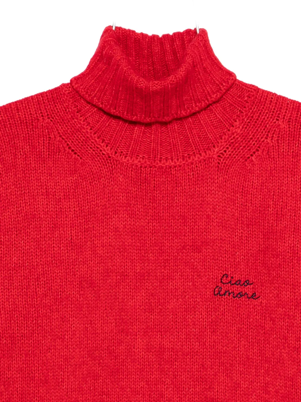 Giada Benincasa Turtleneck Sweater In Red