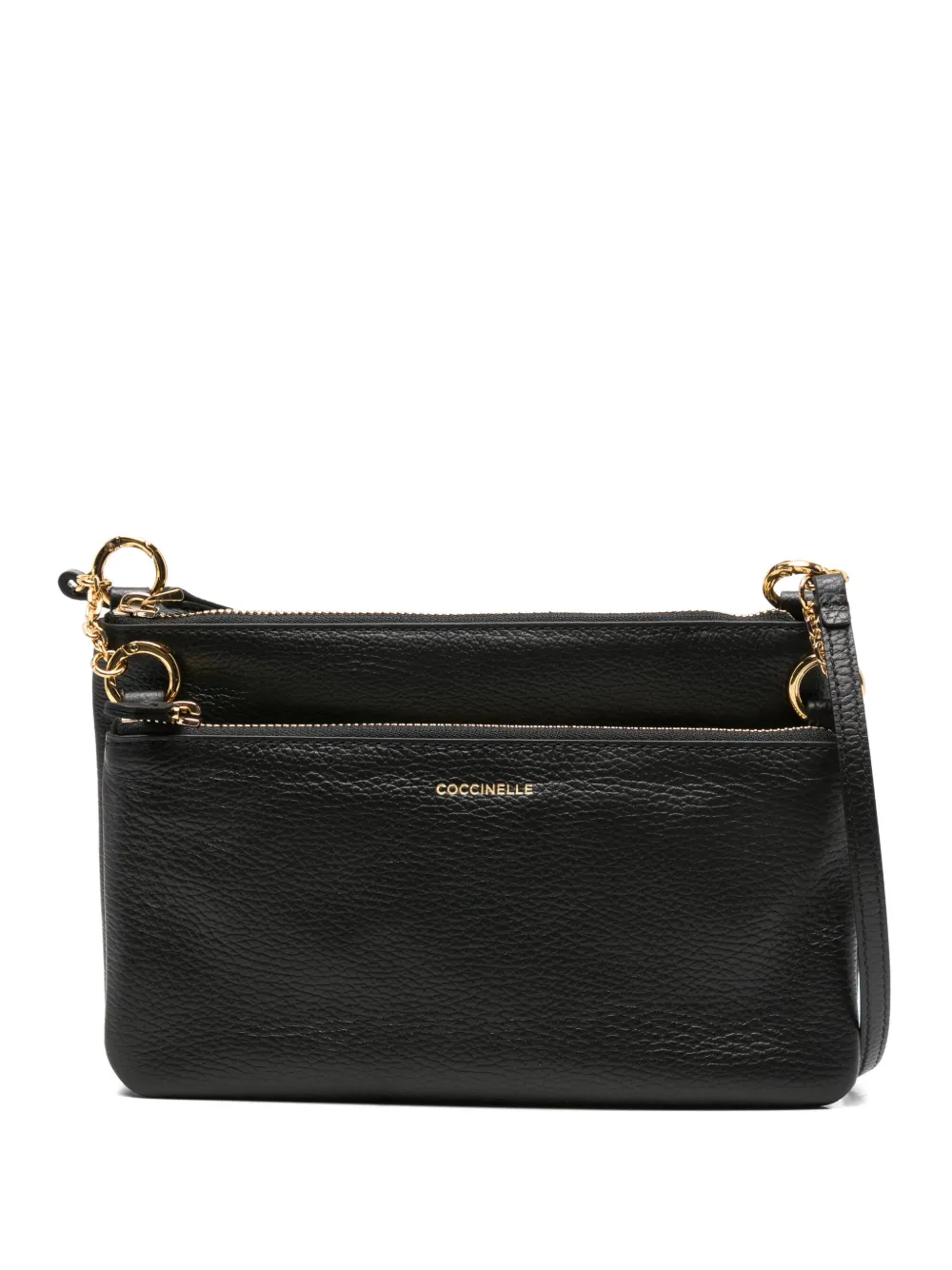 Coccinelle Yvonne Shoulder Bag In Black
