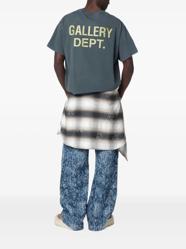GALLERY DEPT. グローブロゴTシャツ GALLERY DEPT. Logo Printed T-shirt | Grey | FARFETCH