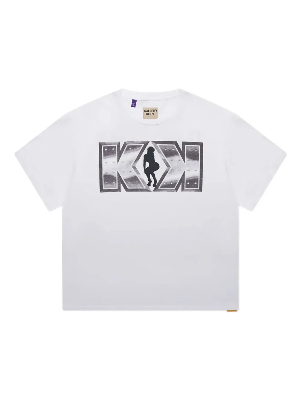 GALLERY DEPT. graphic-print cotton T-shirt | White | Image 1