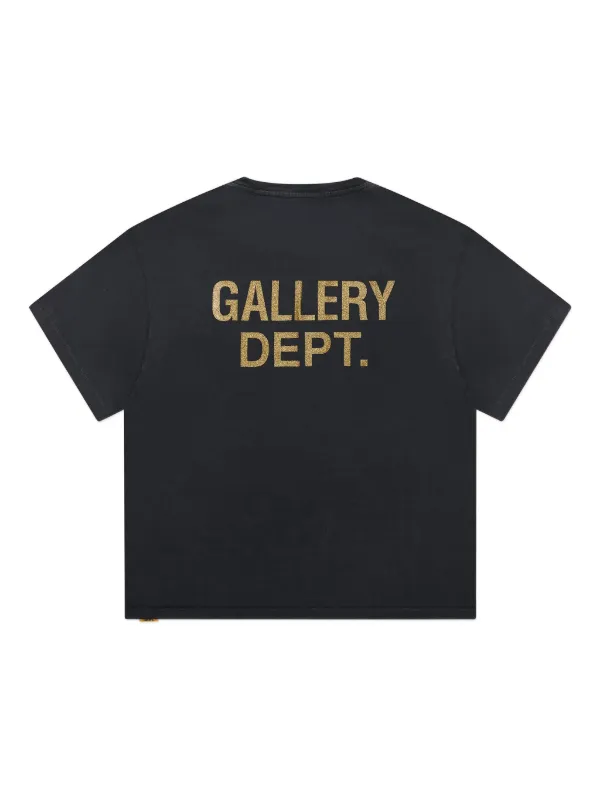 GALLERY DEPT. Tシャツ GALLERY DEPT. See No Evil monkey-print Cotton T-shirt | Black