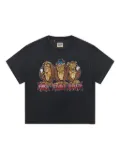 GALLERY DEPT. See No Evil monkey-print cotton T-shirt - Black