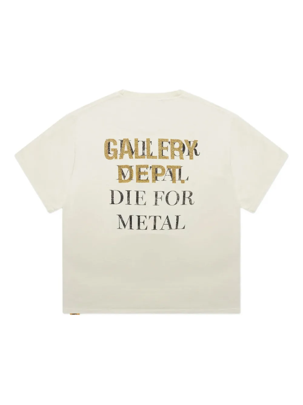 GALLERY DEPT. Live For Metal cotton T-shirt | T-Shirts | Image 2
